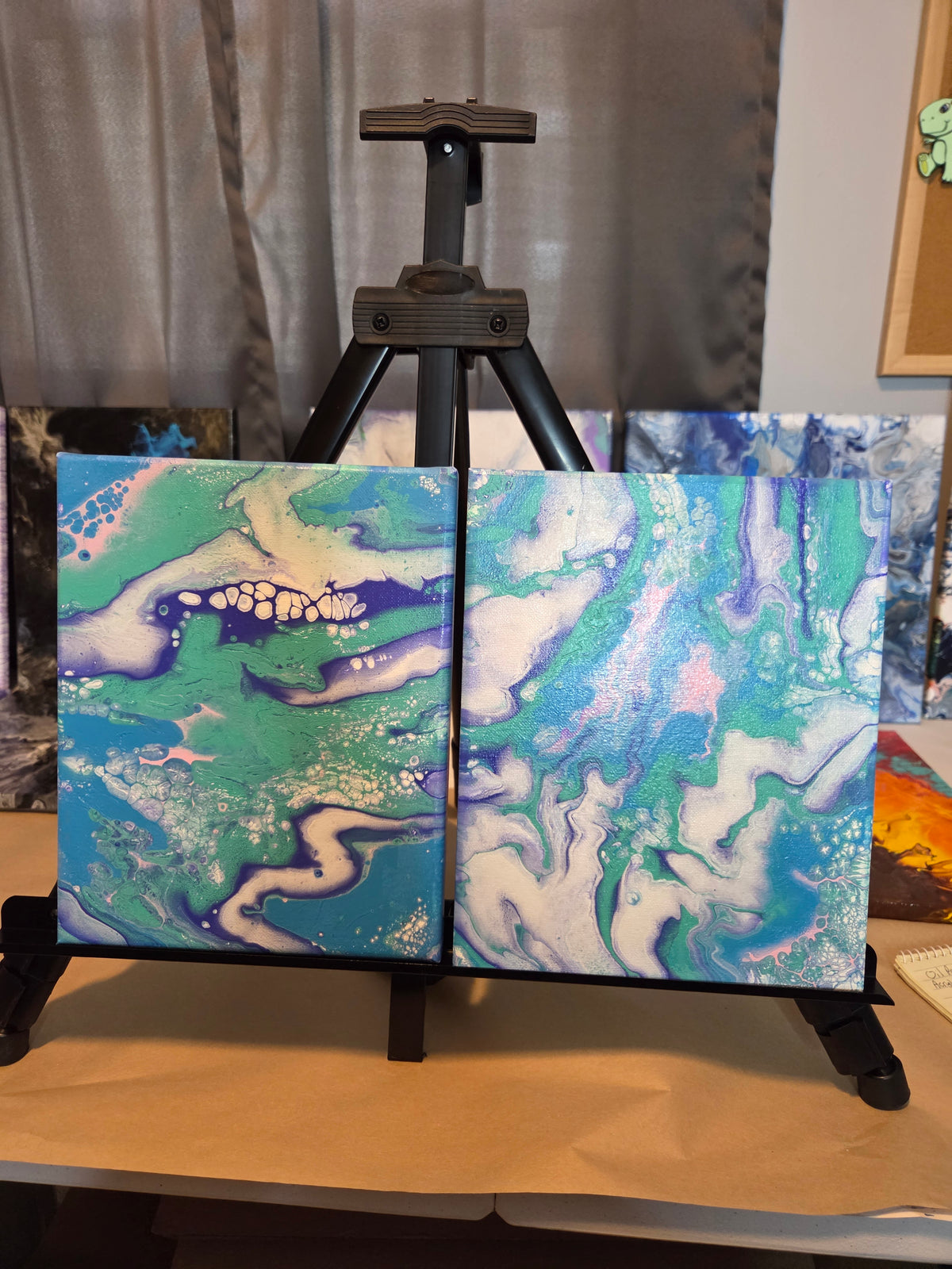 Paint Pour 8x10 Set