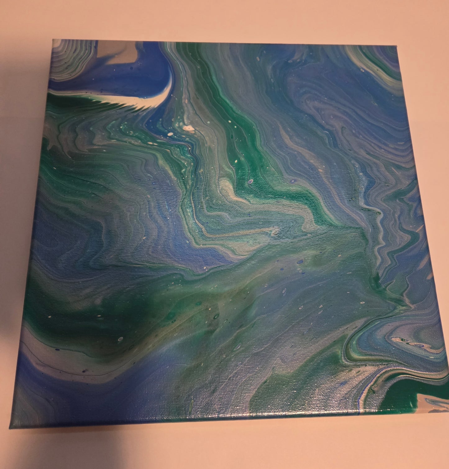 14x14 Paint Pour