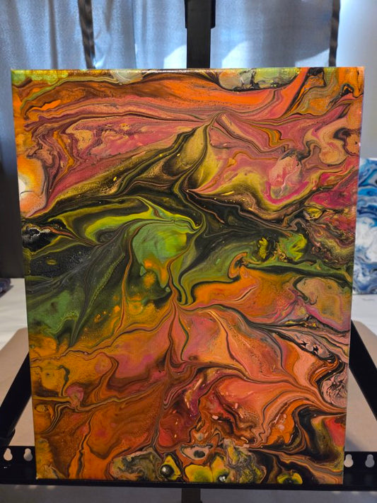 Paint Pour 11x14