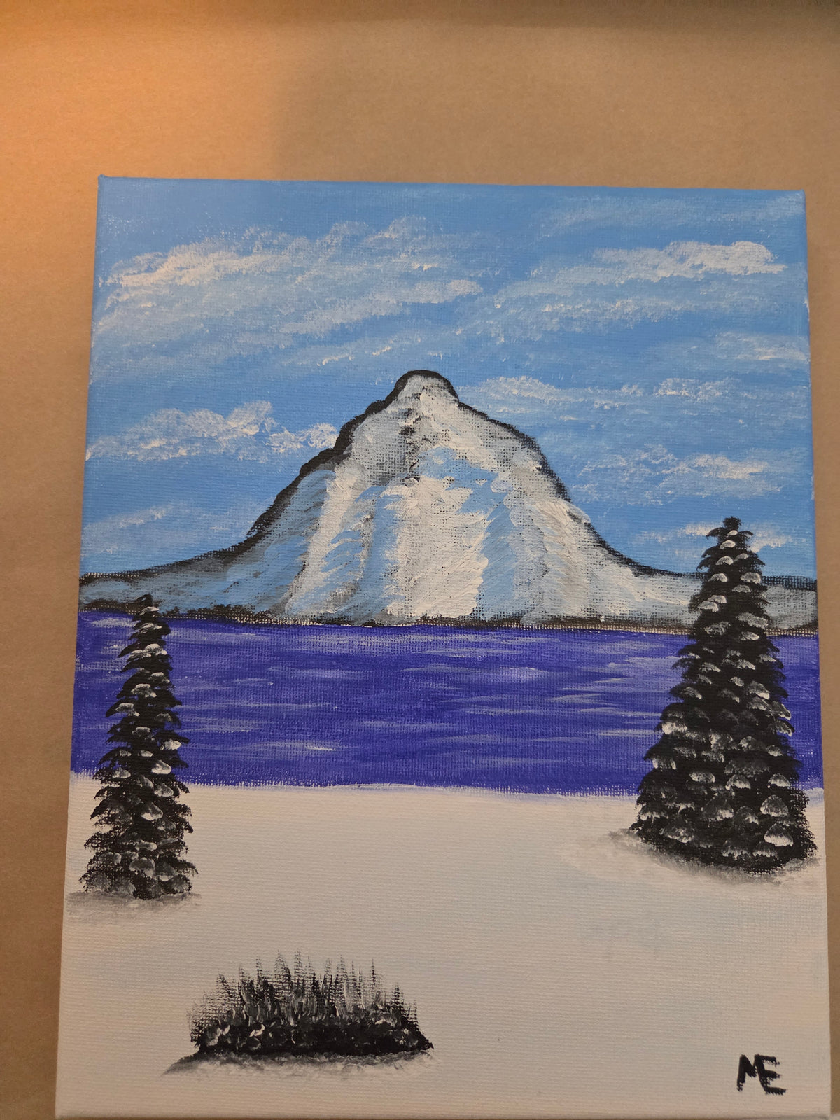 Acrylic Painting #93 8x10