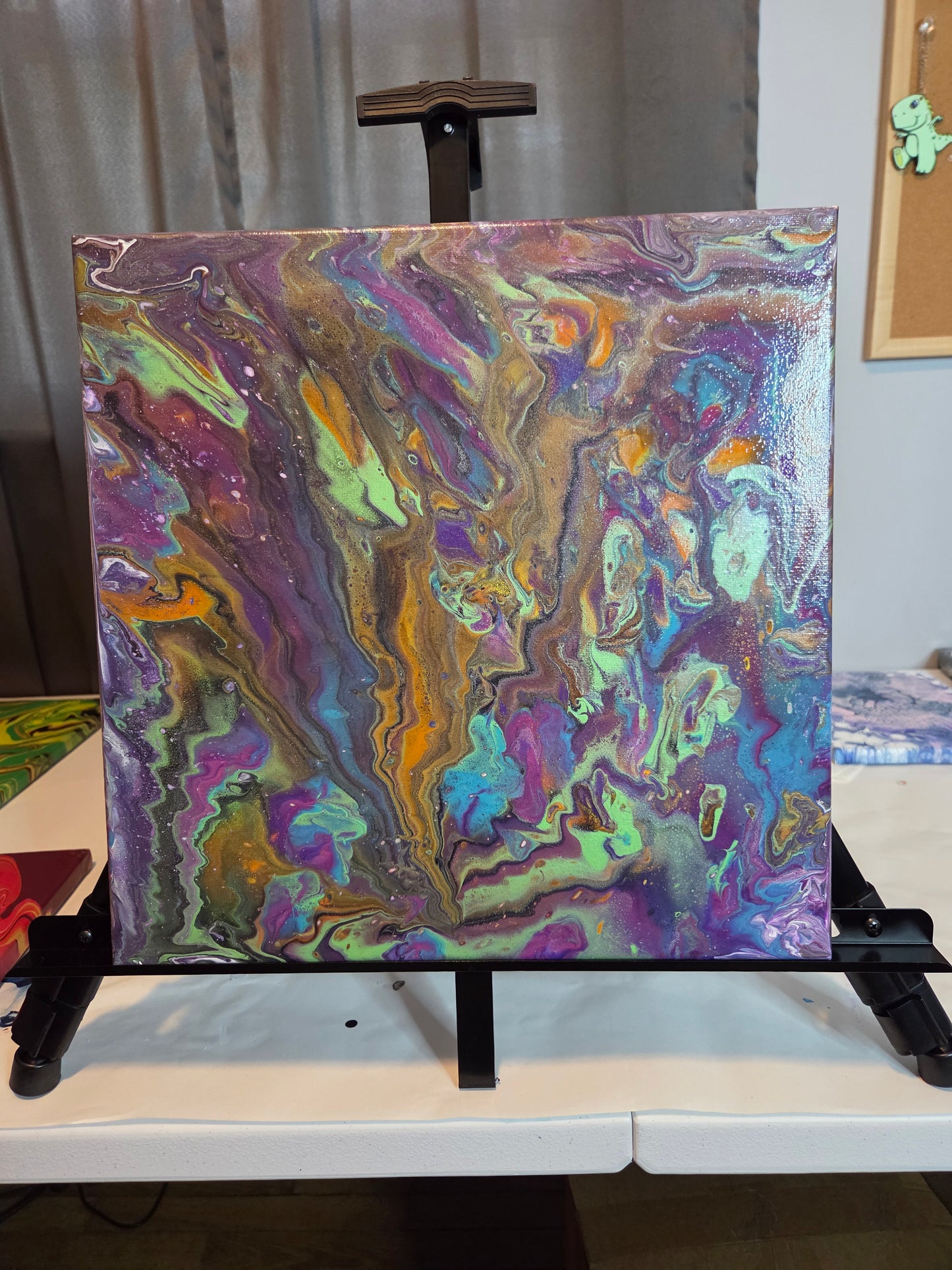 Paint Pour 14x14