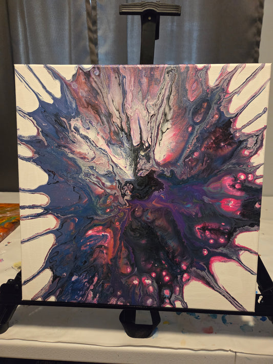 Paint Pour 14x14